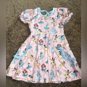 Disney princesses dancing ballet dress